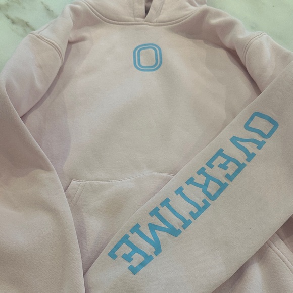 Overtime Kids Pink Hoodie - Picture 2 of 3